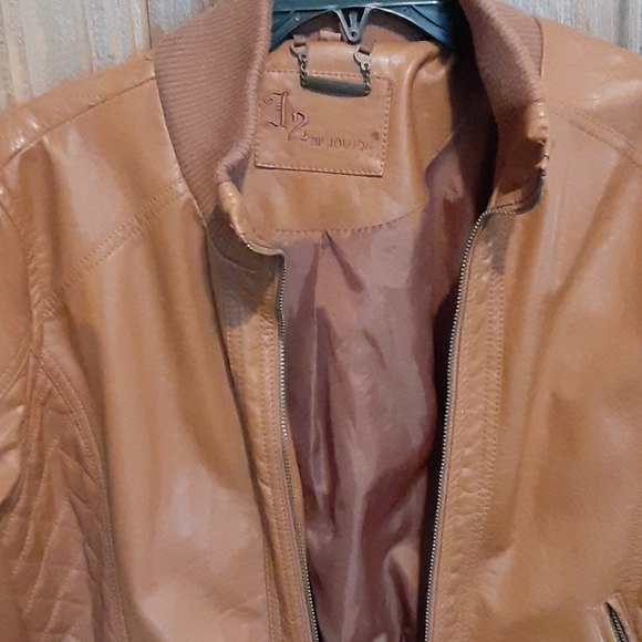 Womens Pleather Jacket - Picture 2 of 8